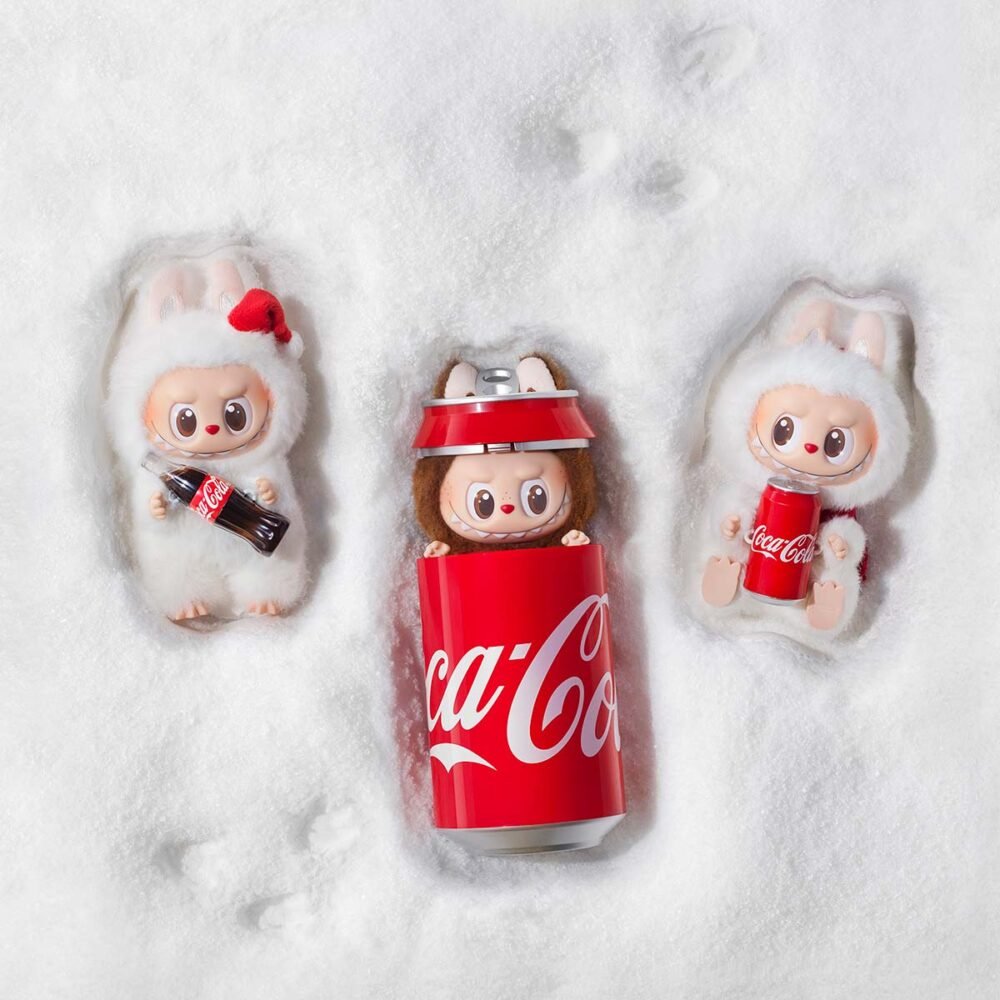 LABUBU THE MONSTERS Coca Cola Series Vinyl Face (Blind Box) - Image 3