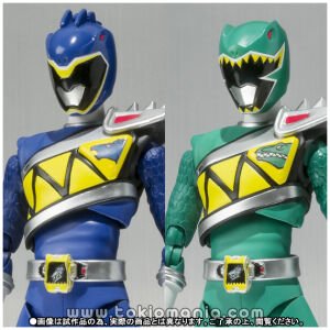 S.H.Figuarts Zyuden Sentai Kyoryuger Kyoryu Blue & Kyoryu Green Set
