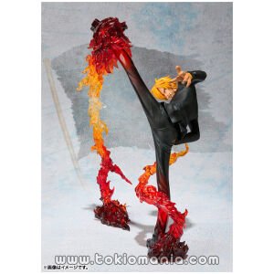 FiguartsZERO Sanji -Battle Ver devil Kazaashi finishing touch shot - (Deer Bull Janbu franc Burj shot)
