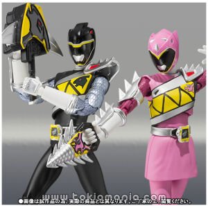 S.H.Figuarts Zyuden Sentai Kyoryuger Kyoryu Black & Kyoryu Pink Set