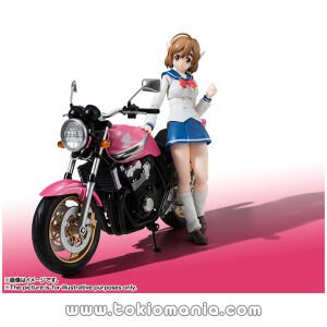 S.H.Figuarts Sakura Hane (uniform) & Honda CB400 SUPER FOUR