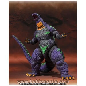 S.H.MonsterArts Godzilla feat. EVA-01