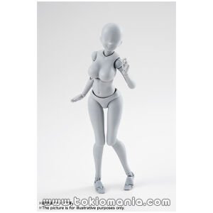 S.H.Figuarts Body-chan -Kentaro Yabuki- Edition DX SET (Gray Color Ver.)