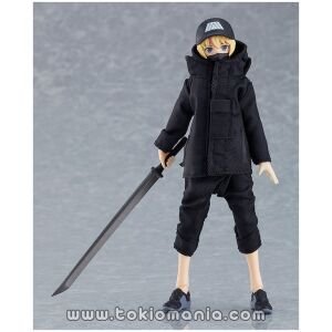 figma 524 Female Body (Yuki) with Techwear Outfit