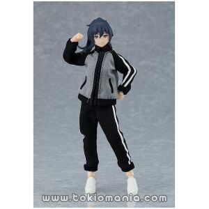 figma 601 Female Body (Makoto) with Tracksuit + Tracksuit Skirt Outfit