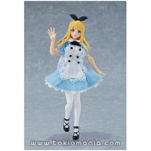 figma 598 Female Body (Alice) with Dress + Apron Outfit