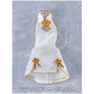 figma Styles Mini Skirt Chinese Dress (White/Black)