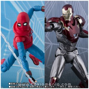 S.H.Figuarts Spider-Man (Homecoming) Homemade Suit ver. & IRONMAN Mk-4 7