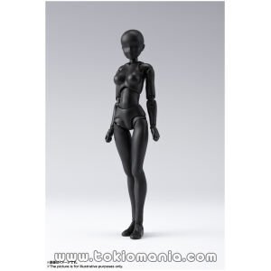 S.H.Figuarts Body-chan DX SET 2 (Solid black Color Ver.)