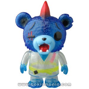 MEDICOM TOY (SOFUBI) Red Shark Chibi Jiu Jitsu One-Eyed Bear 1/6 Scale Special Color