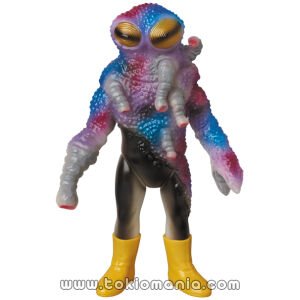 MEDICOM TOY (Toei Retro Soft Vinyl Collection) Hill Chameleon (Glow-in-the-Dark)