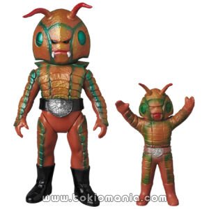 MEDICOM TOY (Toei Retro Soft Vinyl Collection) Zambronzo (renewed color) & Zambronzo (mini soft vinyl)