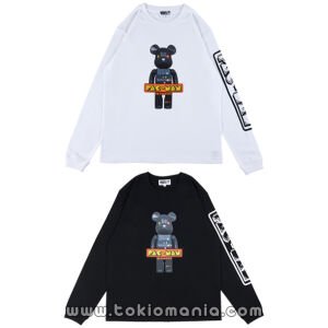 MEDICOM TOY (MEDICOMTOY LIFE Entertainment) MLE PAC-MAN Series BE@RTEE Long Sleeve Tee