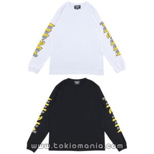 MEDICOM TOY (MEDICOMTOY LIFE Entertainment) MLE PAC-MAN × GRAFFLEX LONG SLEEVE TEE “PAC-MAN × GRAFFLEX 01”