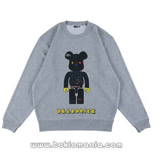 MEDICOM TOY (MEDICOMTOY LIFE Entertainment) MLE PAC-MAN Series BE@RBRICK CREW NECK SWEAT