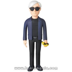 MEDICOM TOY (Vinyl Collectible Dolls) Andy Warhol VCD Navy Ver.