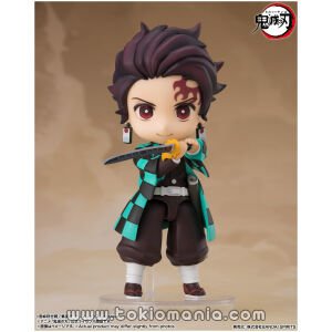 Figuarts Mini Tanjiro Kamado (Kyojuro Rengoku'S Sword Guard Ver.)