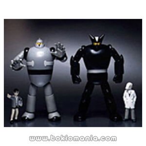 MEDICOM TOY (Miracle Action Figure) Tetsujin 28 & Black Ox (black and white model)