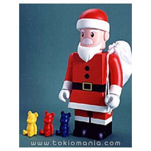 MEDICOM TOY (KUBRICK) 400% Santa Claus KUBRICK & BE@RBRICK Finger Puppet Set