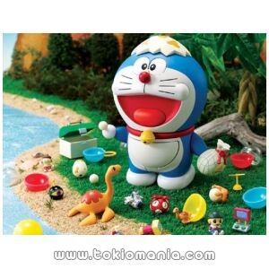 Chogokin Gacha Gacha Doraemon Nobita's Dinosaur 2006 Set