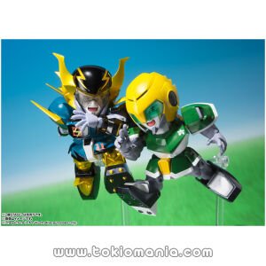 Chogokin Iron Leaguer Machau Indy & Goldfoot
