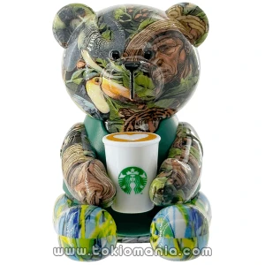 Starbucks Malaysia 25 years - Mini Bearista Collectibles - "Guardians Of Sustainable Coffee"