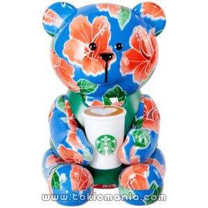 Starbucks Malaysia 25 years - Mini Bearista Collectibles - "Blooming Malaysia"