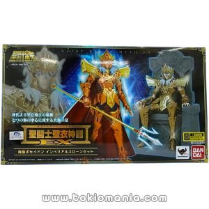 Saint Cloth Myth EX Sea Emperor Poseidon - Imperial Throne Set