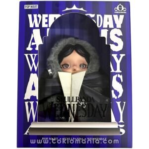 SKULLPANDA x Wednesday Plush ( Nevermore Academy Uniform Version)