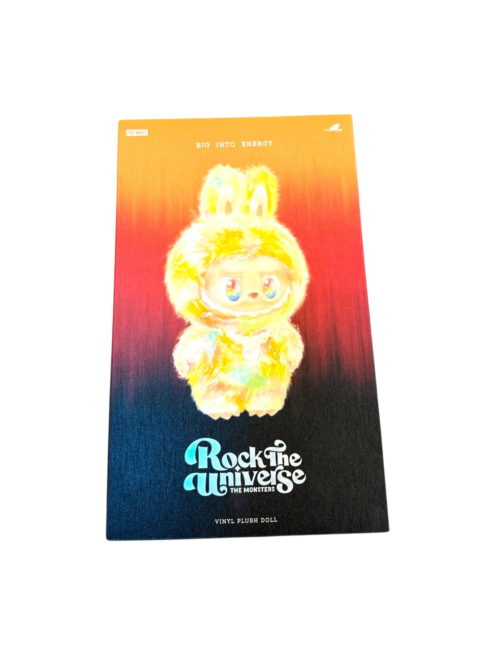 THE MONSTERS Big into Energy Series- ROCK THE UNIVERSEVinyl Plush Doll