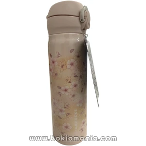 SAKURA2026 Handy Stainless Steel Bottle – Pink Beige – 500 ml