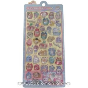 Bonbon Drop Sticker – Costumed Bonbons (No. 91122)