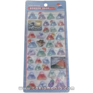 Bonbon Drop Sticker – Japanese Pattern -  Mount Fuji (No. 94470)