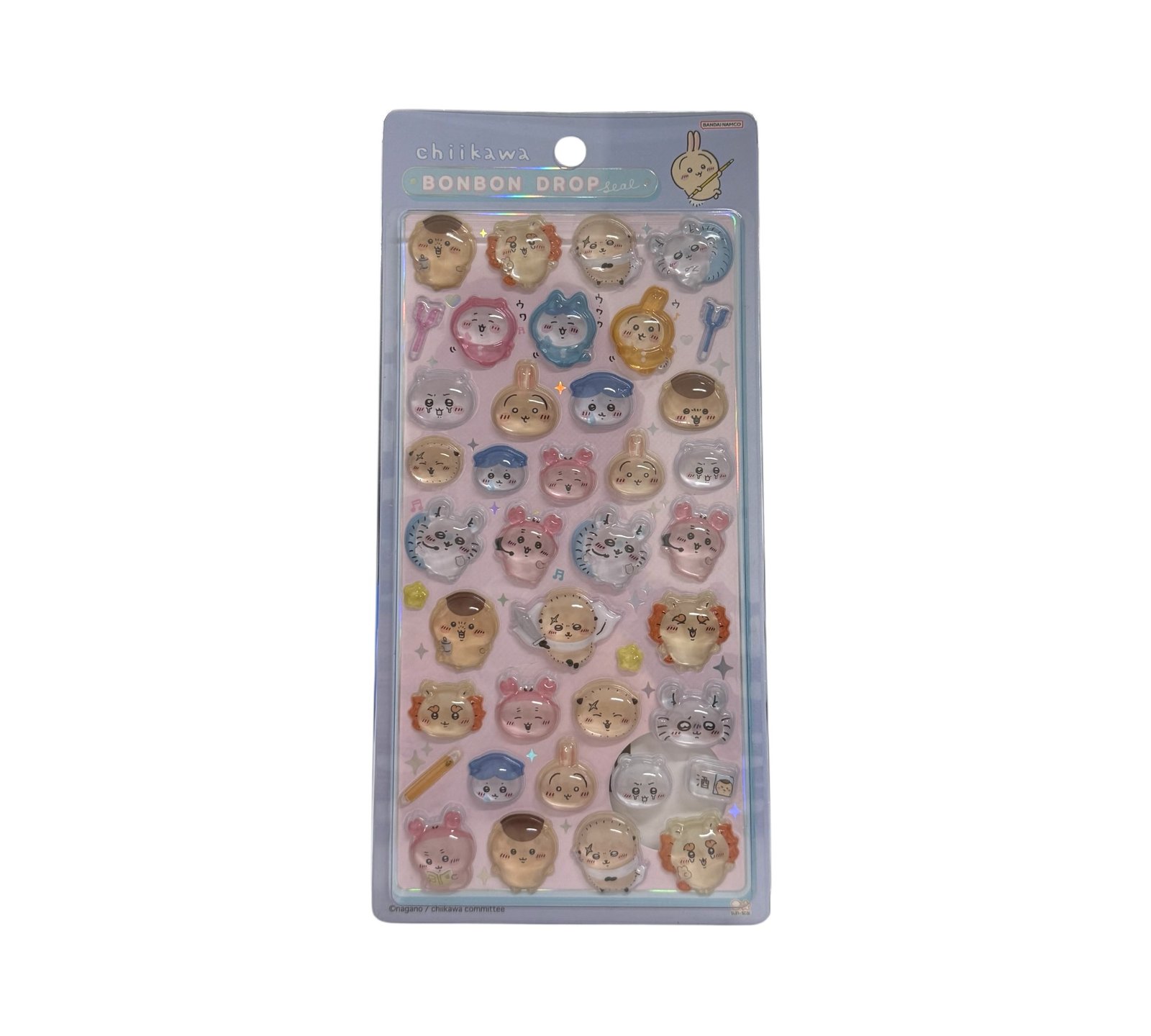 Bonbon Drop Stickers - Chiikawa (Everyone – Pose)