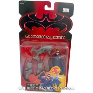 Batman & Robin - Iceboard Robin - Laserwarp Launcher & Spinning Attack Staff