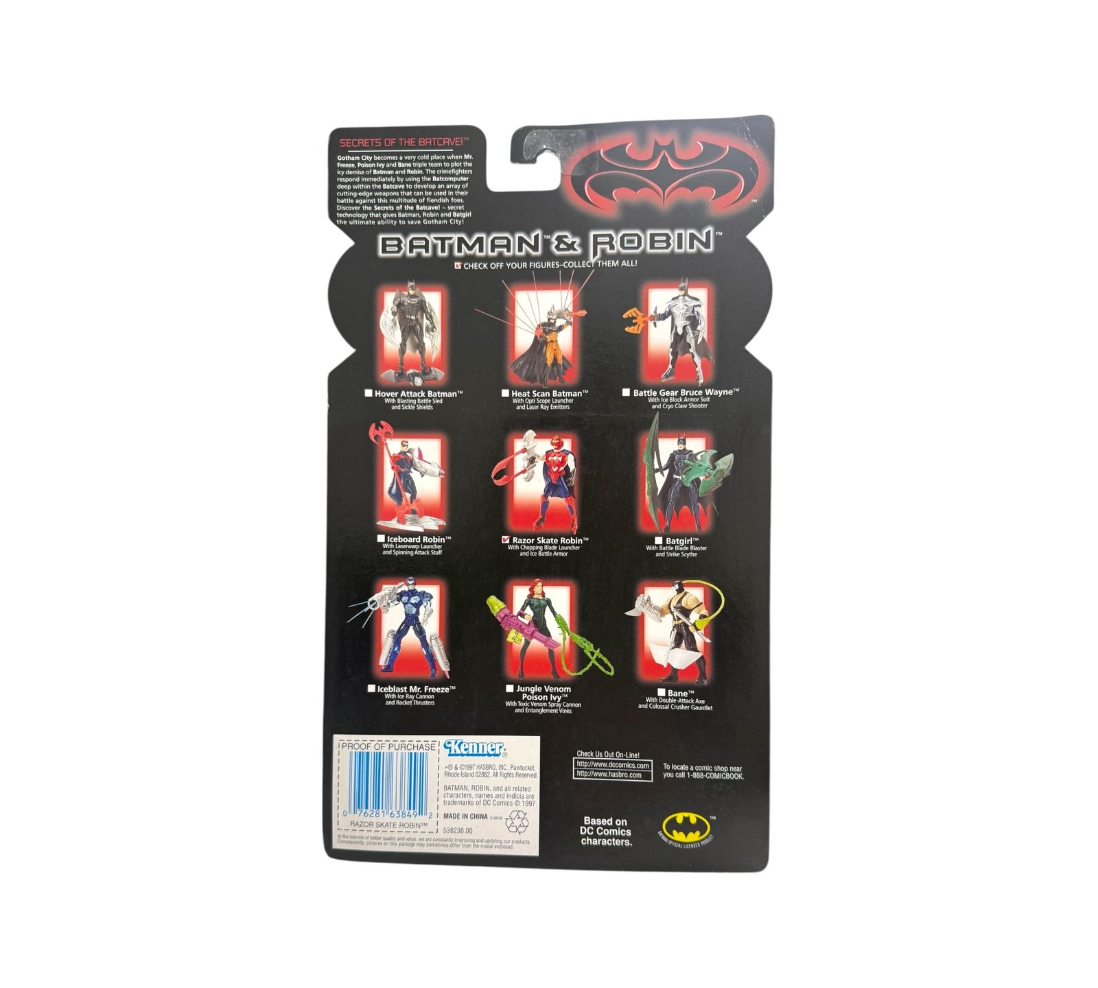 Batman & Robin - Razor Skate Robin - Chopping Blade Launcher & Ice Battle Armor - Image 2