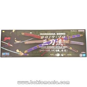 PROPLICA - Roronoa Zoro Three Sword Style Set (Wado Ichimonji, Sandai Kitetsu, Enma)