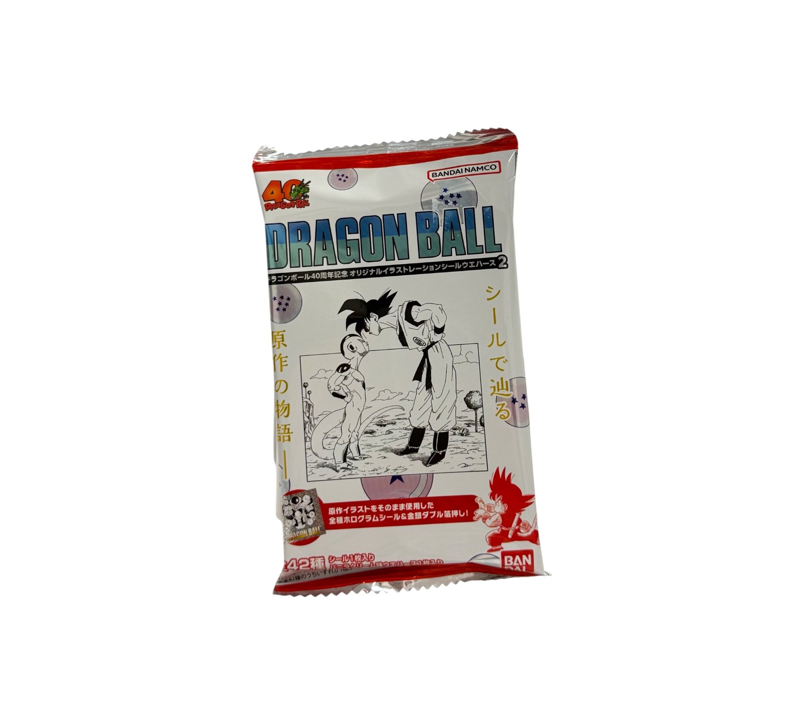 DRAGON BALL 40th Anniversary Original Illustration Sticker Wafer Vol. 2 - Image 2