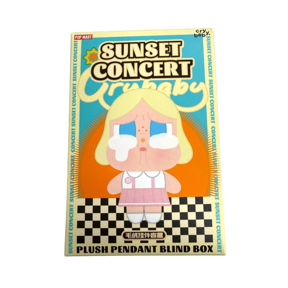 CRYBABY Sunset Concert Series-Plush Pendant Blind Box