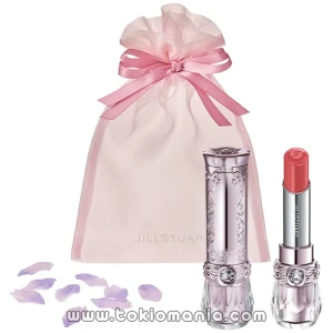 JILLSTUART - Bálsamo Lip Blossom con bolsa de regalo original (Amber Tomato)