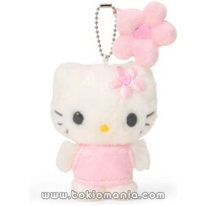 Hello Kitty Llavero - Mascota – Miniatura Quilt Rosa