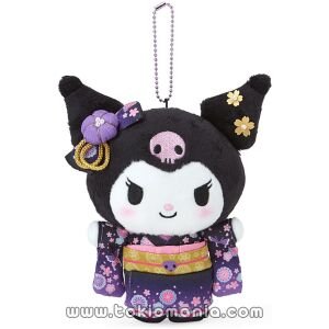 Sanrio (SANRIO) Llavero Mascota (Kimono) Kuromi