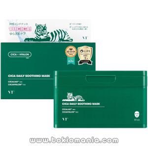 VTCOSMETICS (VTCosmetics) Mascarilla Facial Cuidado de la Piel (1. CICA Mascarilla Calmante Diaria)