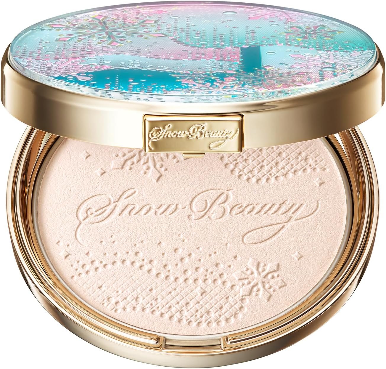 Snow Beauty Brightening Skincare Powder A (Polvo Facial Iluminador y Cuidado de la Piel) 25g con Aroma Floral