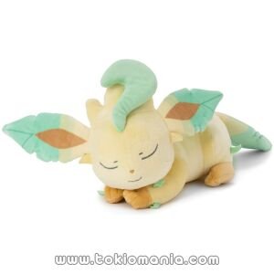 Pokémon - Peluche S Leafeon "Suyasuya Friend" (36 cm) - Takara Tomy A.R.T.S