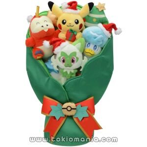 Pokémon Center Original - Peluche Bouquet "Paldea's Christmas Market