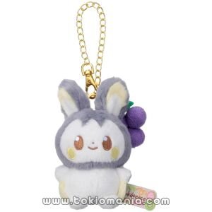 TAKARATOMY A.R.T.S - Pokémon "Poképeace" Mascota con Cadena de Peluche (Versión Colorida) Emolga (Altura Aproximada: 13 cm)