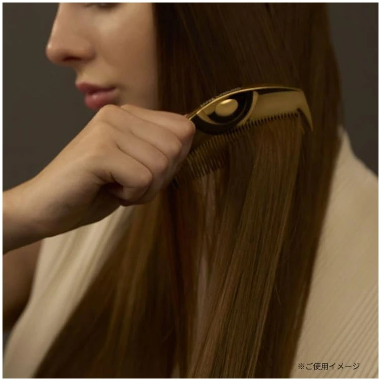 LOVE CHROME PG TSUKI PREMIUM BLACK - Peine para el cabello de lujo para salir (Edición oficial) - Image 2