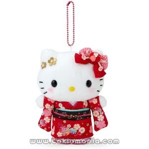 Sanrio (SANRIO) Llavero Mascota (Kimono) Hello Kitty