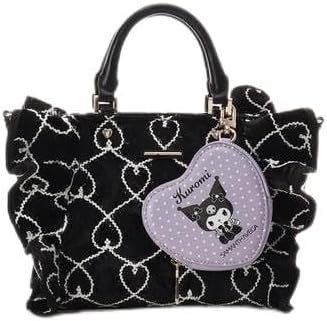 Samantha Vega - Colección Kuromi: Bolso de Mano con Volantes